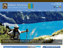 Tablet Screenshot of andiamoadventures.com